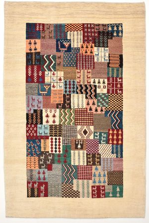 Gabbeh Rug - Loribaft Perser - 254 x 164 cm - multicolored