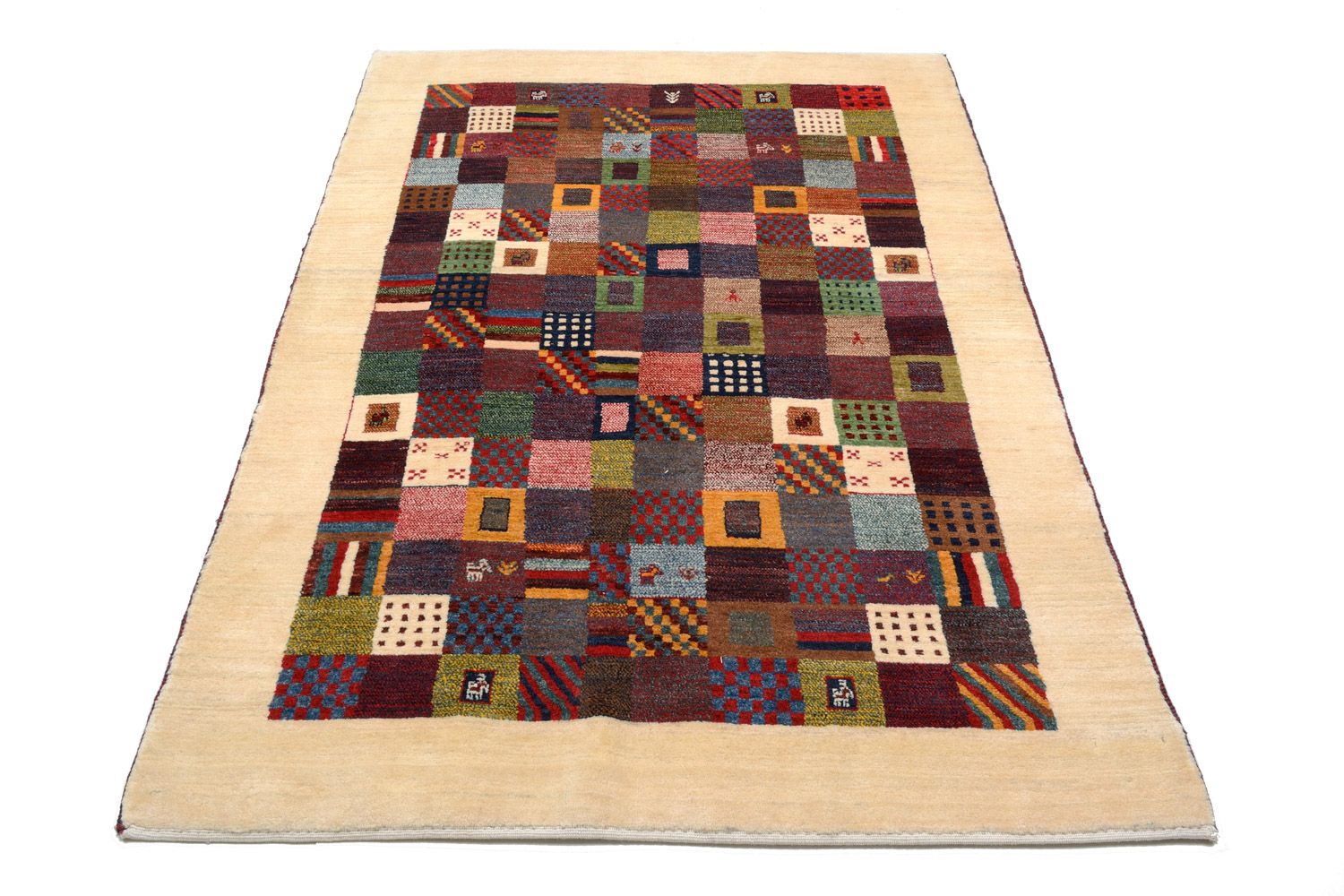 Gabbeh Rug - Loribaft Perser - 201 x 125 cm - multicolored