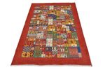 Gabbeh Rug - Loribaft Perser - 176 x 111 cm - red
