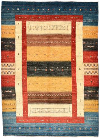 Gabbeh Rug - Loribaft Perser - 286 x 204 cm - colorful