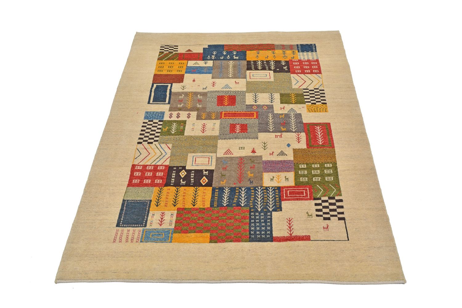 Gabbeh Rug - Loribaft Perser - 261 x 188 cm - multicolored