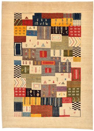 Gabbeh Rug - Loribaft Perser - 261 x 188 cm - multicolored