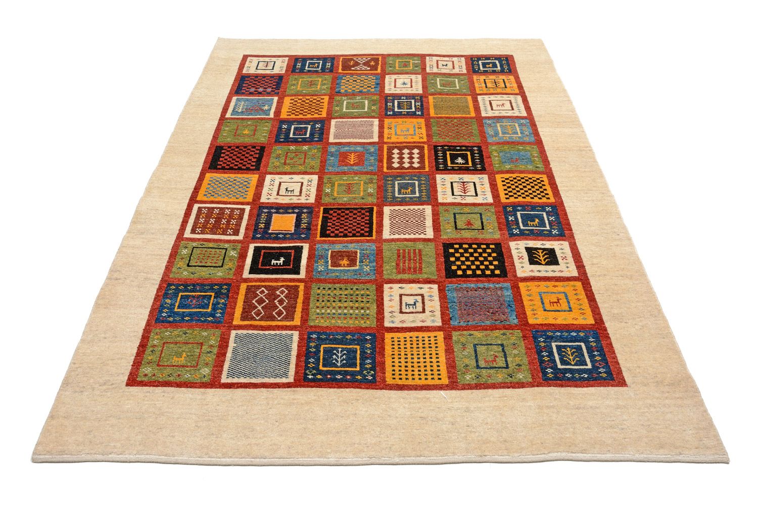 Gabbeh Rug - Loribaft Perser - 239 x 163 cm - multicolored
