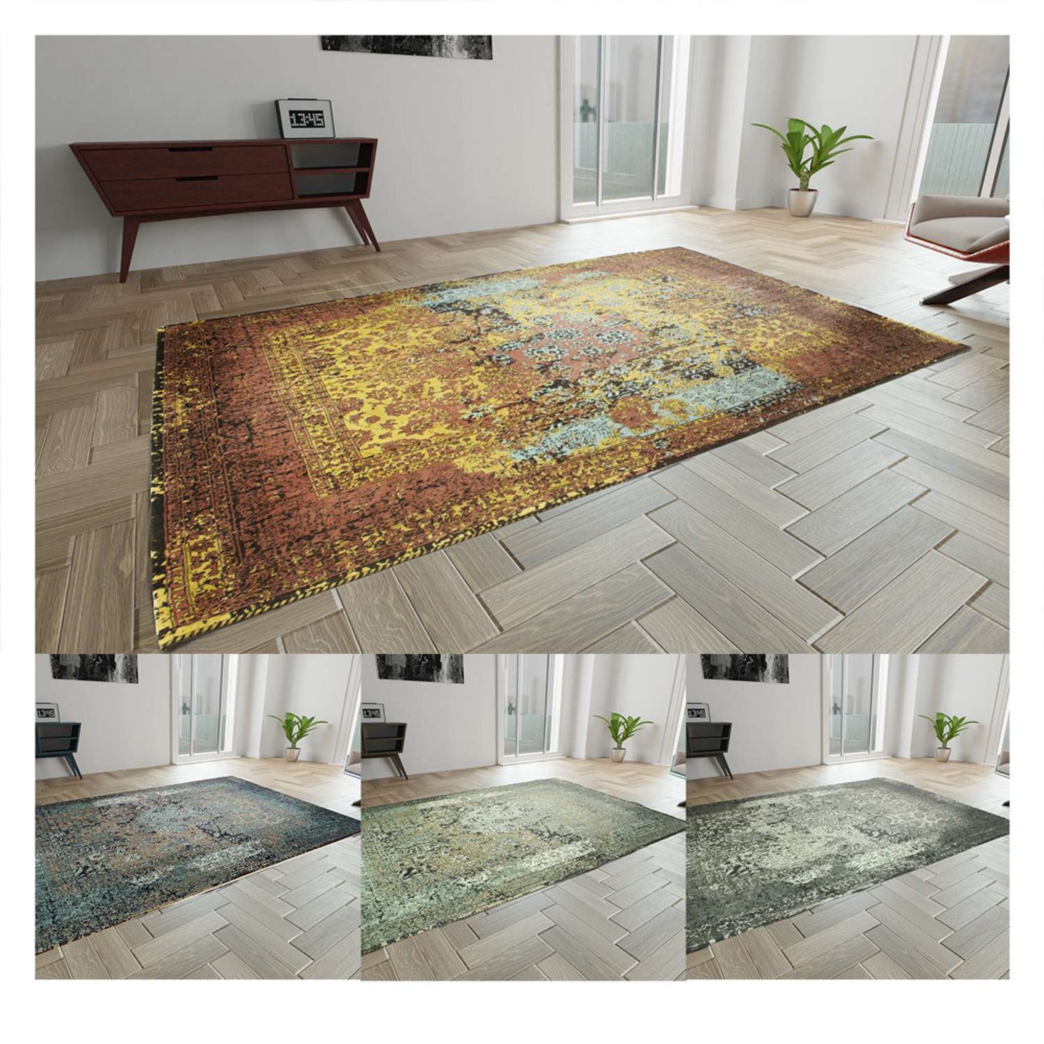 Vintage Rug - Manhattan - rectangle