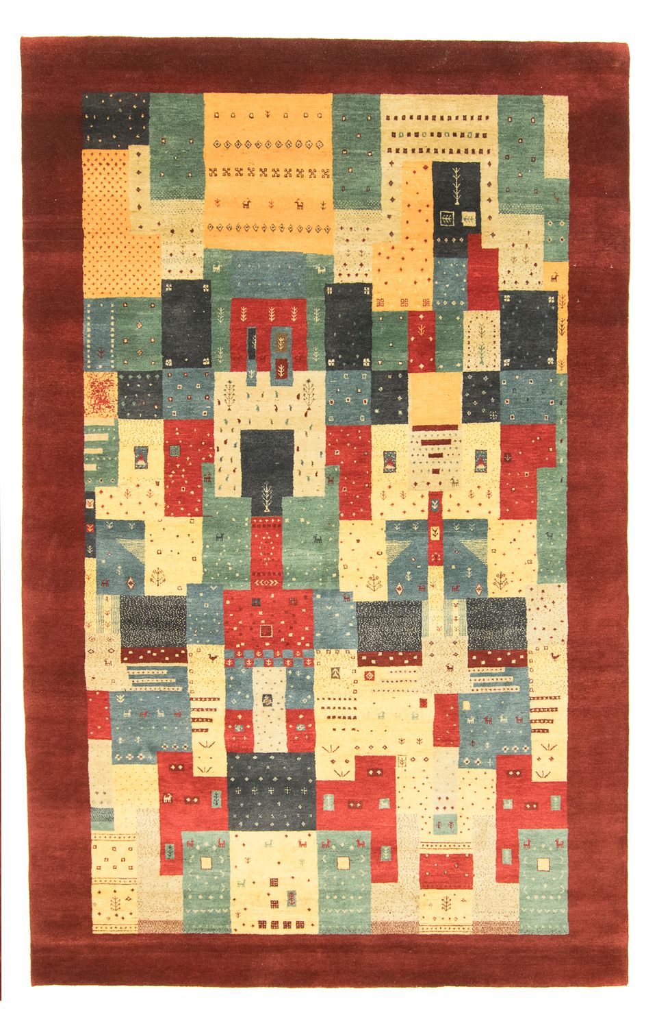 Gabbeh Rug - Loribaft Indus - Awaro - rectangle