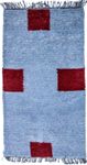 Nepal Rug - 140 x 70 cm - light blue