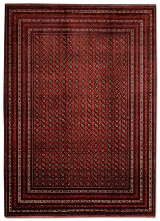 Afghan Rug - Bukhara - 293 x 201 cm - red