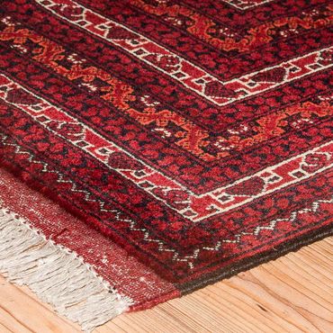 Afghan Rug - Bukhara - 293 x 201 cm - red