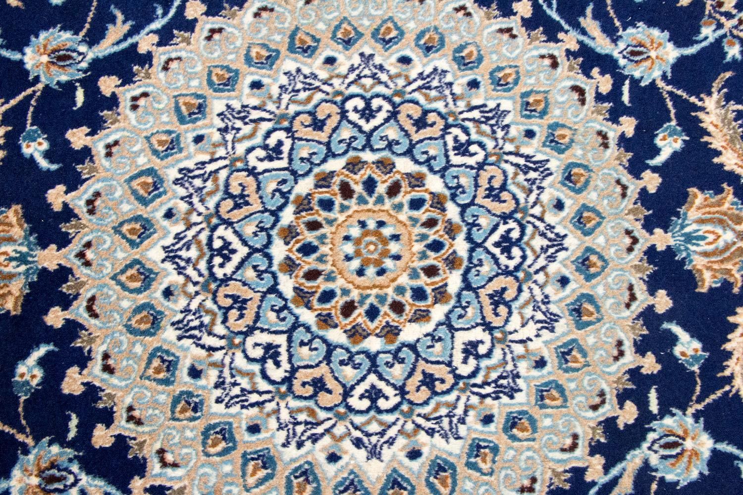 Perser Rug - Nain - 305 x 196 cm - blue