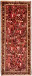 Runner Perser Rug - Nomadic - 200 x 83 cm - red