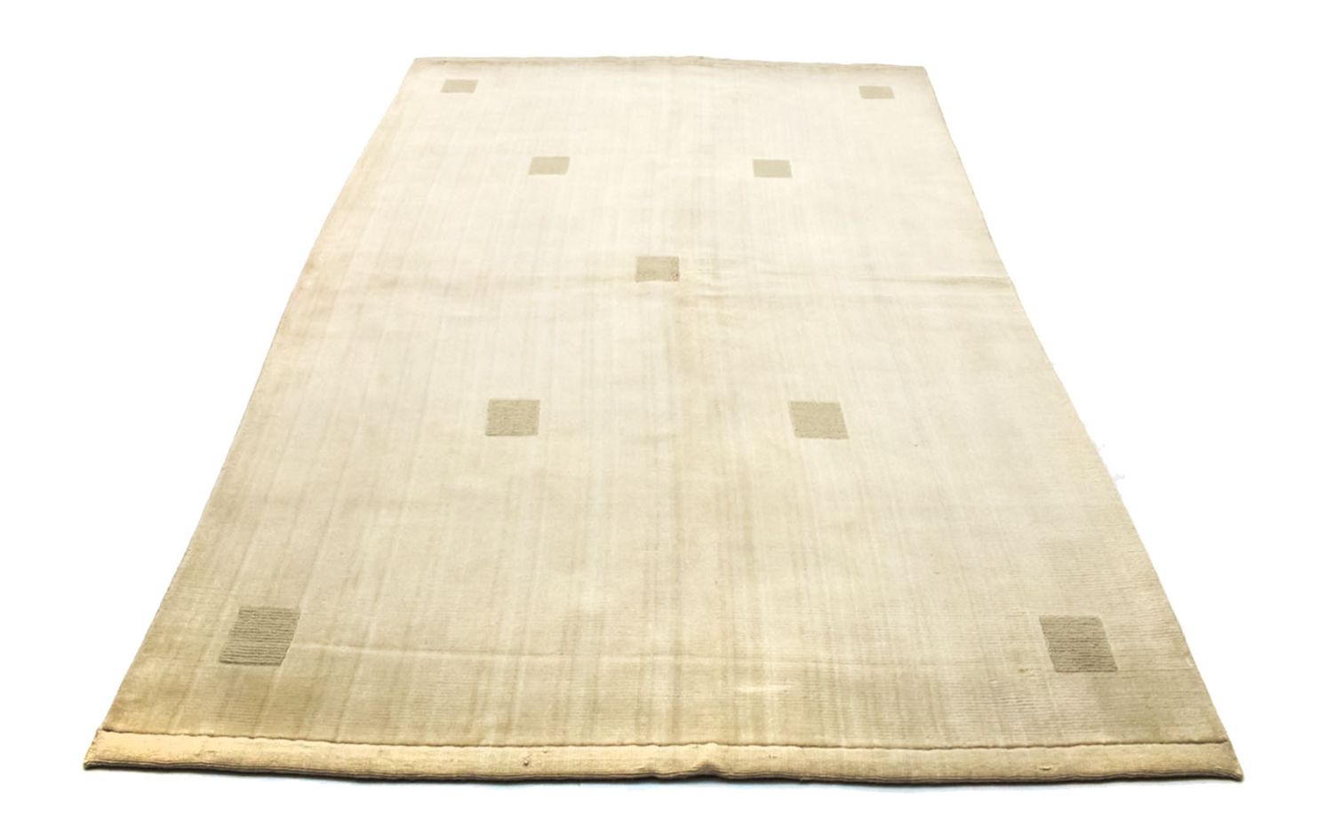 Wool Rug - 247 x 161 cm - beige