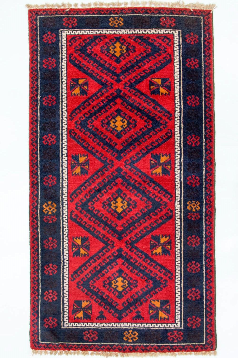 Belutsch Rug - 135 x 67 cm - red