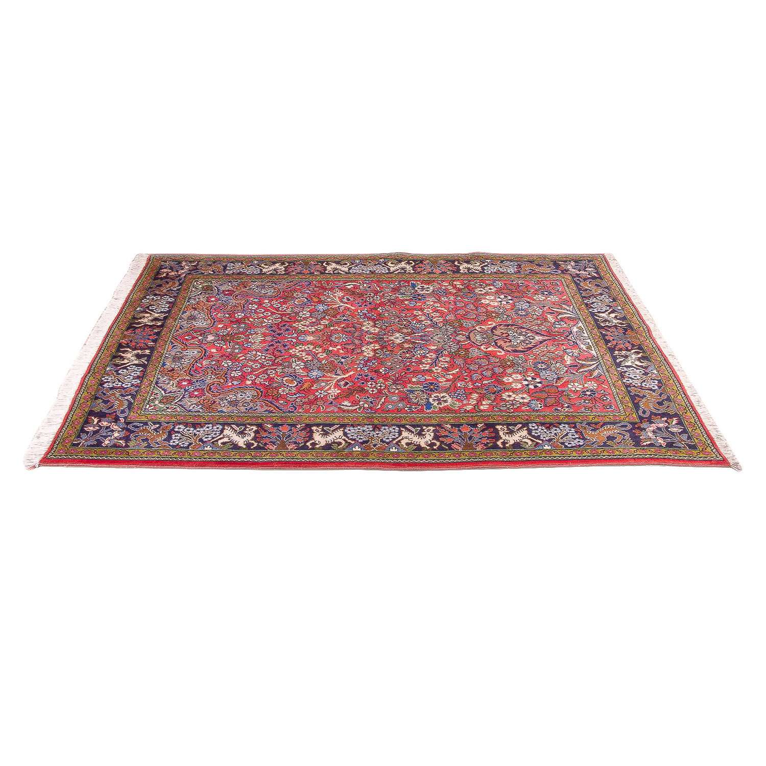 Perser Rug - Ghom - 200 x 140 cm - red