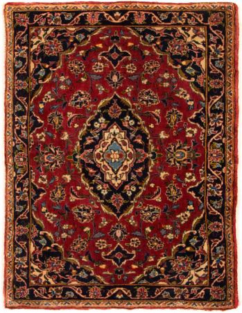 Perser Rug - Keshan - 128 x 95 cm - red