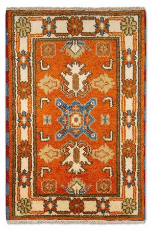 Oriental Rug - 93 x 64 cm - orange