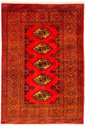 Turkaman Rug - 146 x 103 cm - red