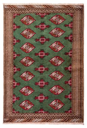 Turkaman Rug - 143 x 99 cm - green