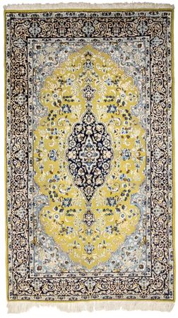 Perser Rug - Nain - Royal - 259 x 151 cm - light green