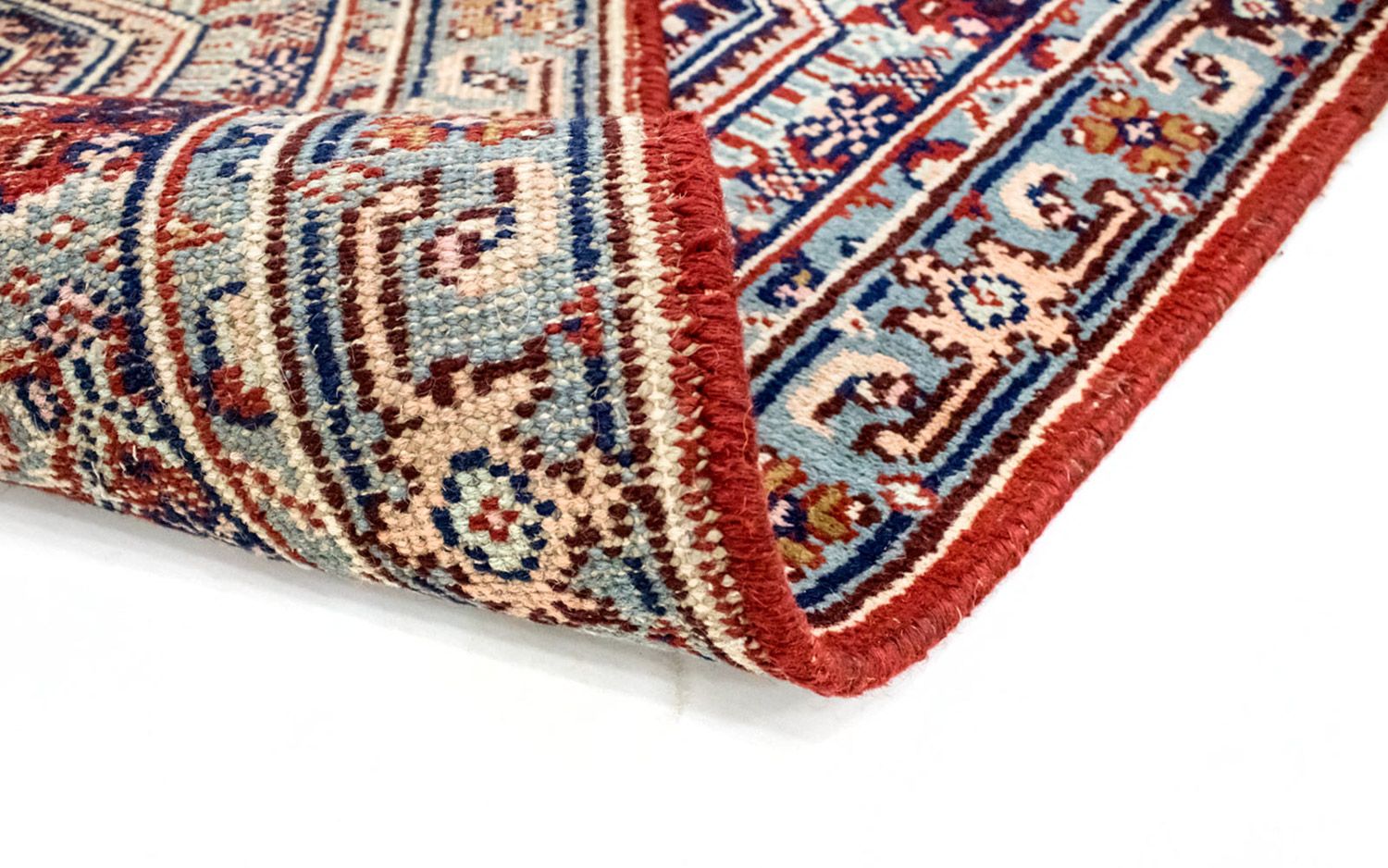 Runner Oriental Rug - 343 x 69 cm - red