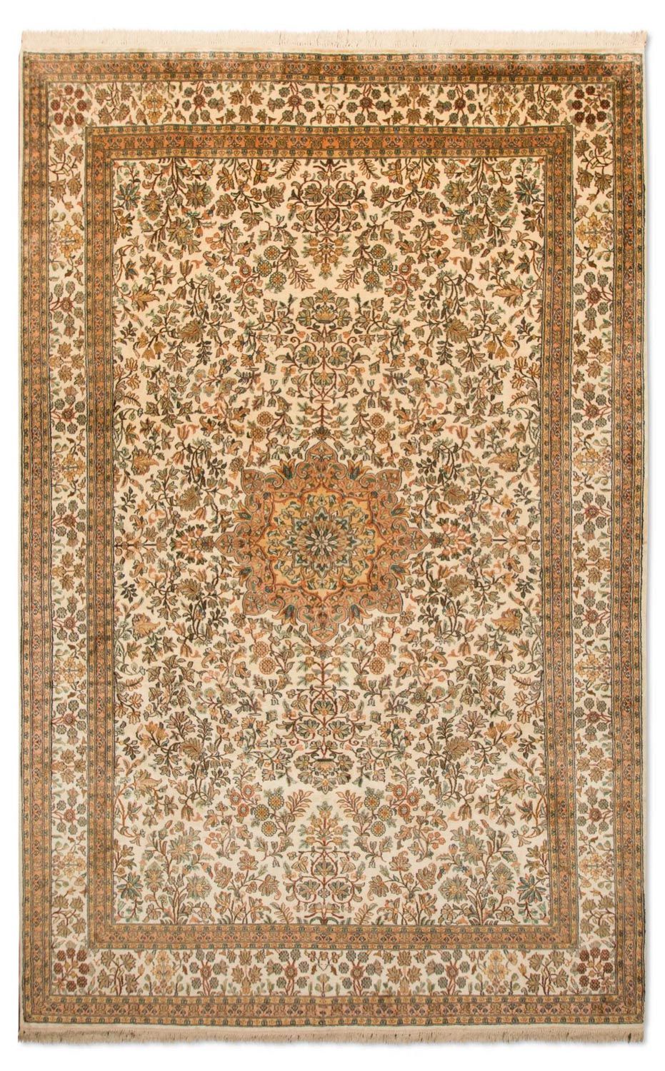 Silk Rug - Kashmir Silk - 295 x 173 cm - beige