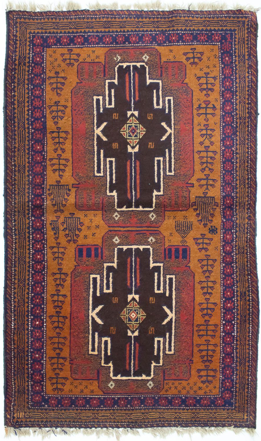 Belutsch Rug - 143 x 82 cm - multicolored