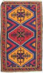 Belutsch Rug - 138 x 85 cm - blue