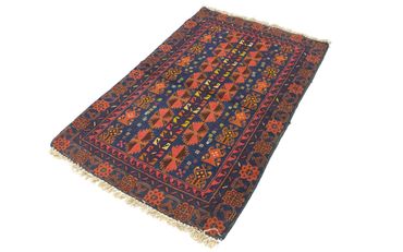 Belutsch Rug - 132 x 82 cm - blue