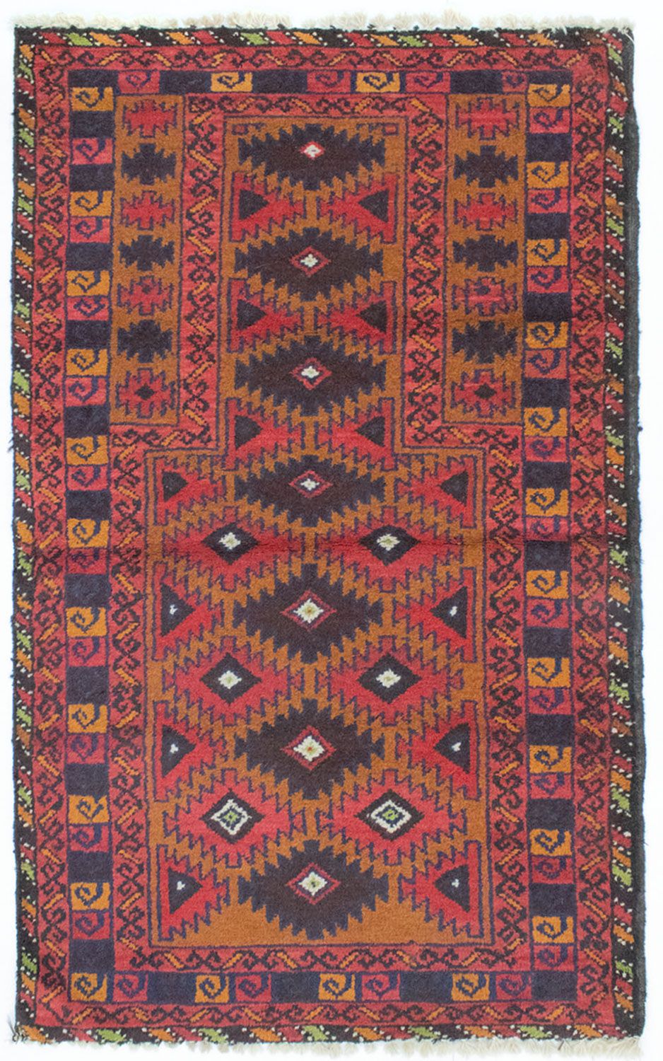 Belutsch Rug - 146 x 86 cm - multicolored