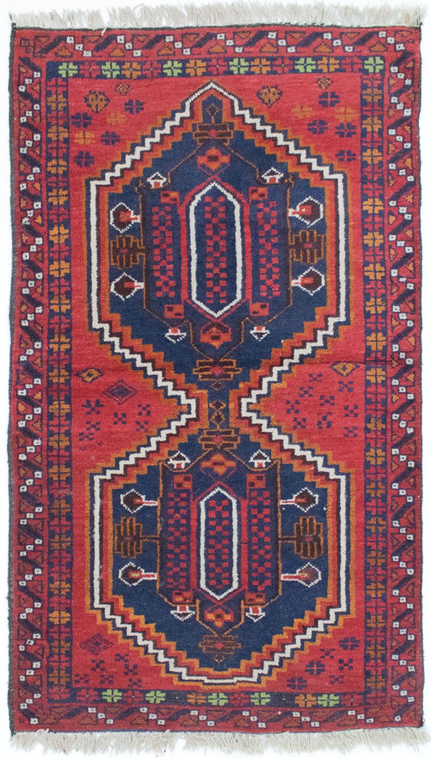 Belutsch Rug - 129 x 78 cm - red