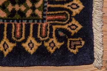 Perser Rug - Keshan - 98 x 70 cm - dark blue