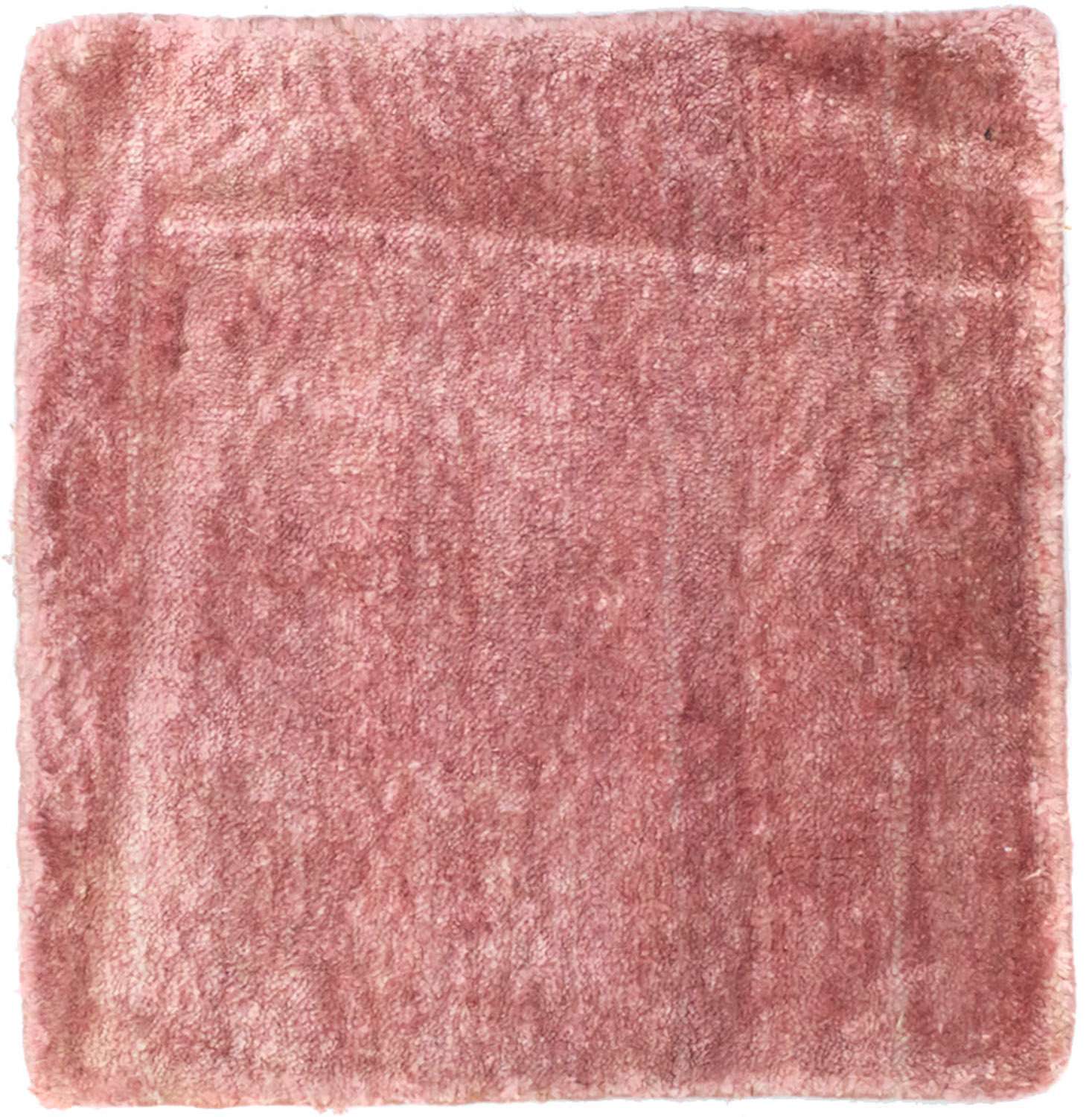 Viscose Rug square  - 35 x 35 cm - rose