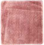 Viscose Rug square  - 35 x 35 cm - rose