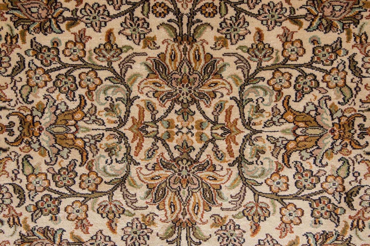 Silk Rug - Kashmir Silk - 277 x 192 cm - beige