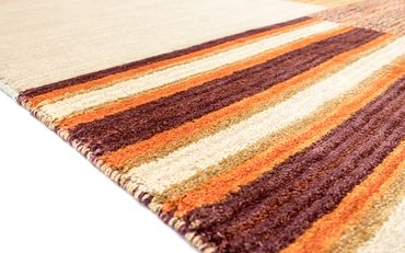 Wool Rug - 237 x 154 cm - multicolored