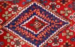 Runner Perser Rug - Nomadic - 163 x 57 cm - red