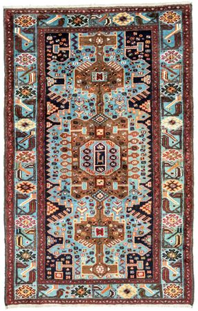 Perser Rug - Nomadic - 199 x 130 cm - blue