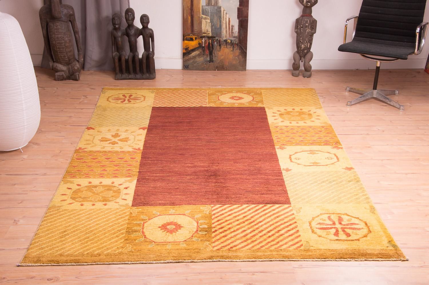 Ziegler Rug - Modern - 256 x 179 cm - red