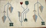 Kelim Rug - Trendy - 188 x 140 cm - beige