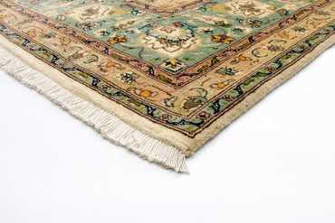 Perser Rug - Tabriz - Royal - 294 x 198 cm - light green