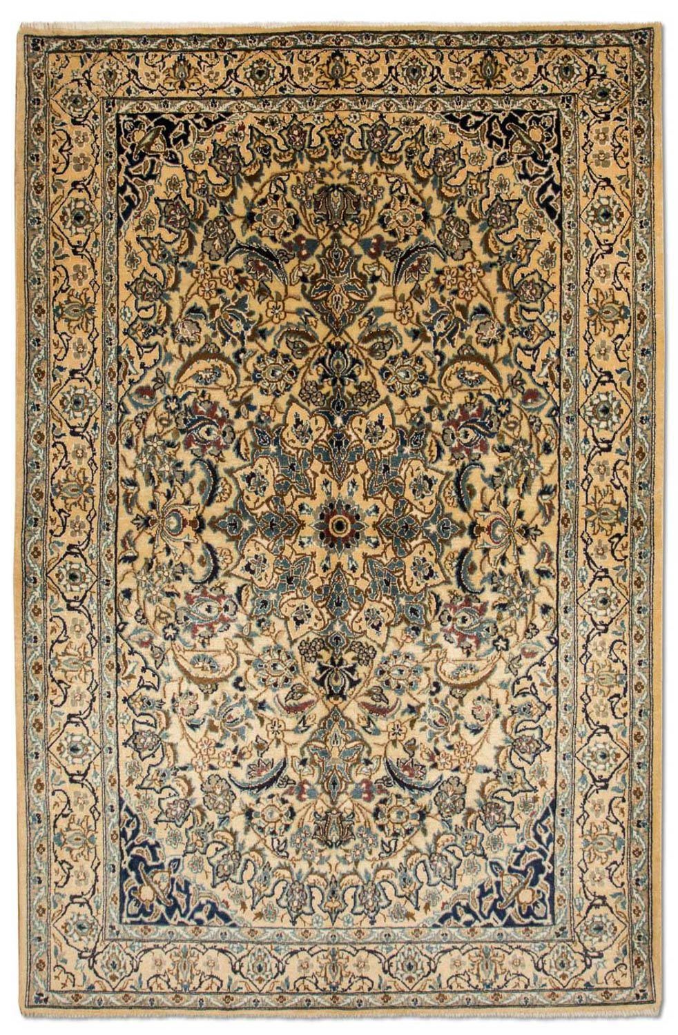 Perser Rug - Nain - Royal - 203 x 126 cm - beige