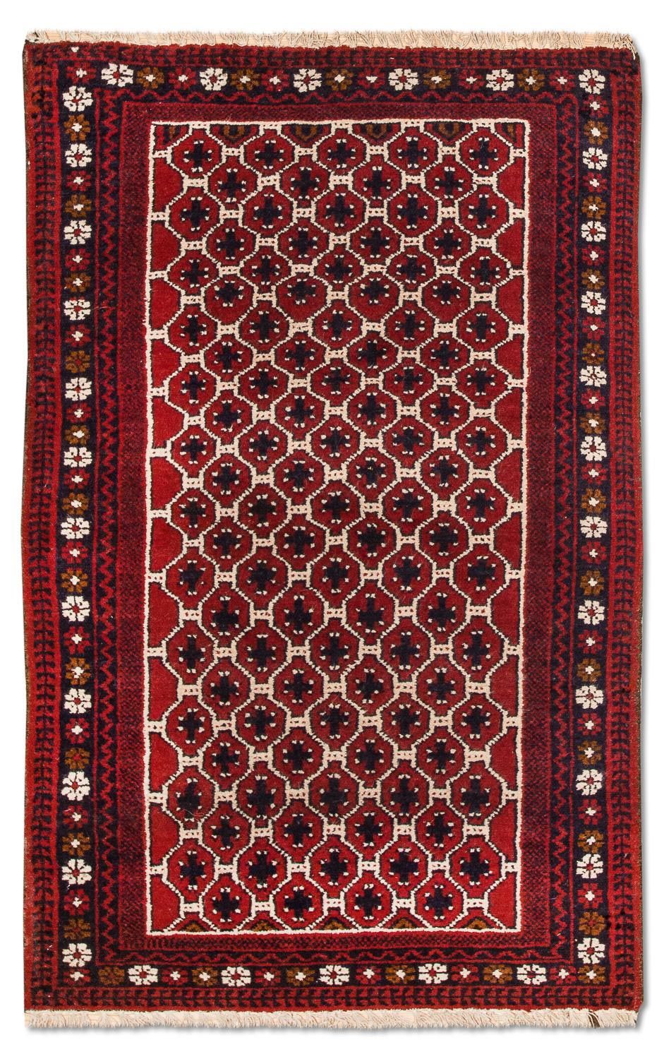 Belutsch Rug - 131 x 79 cm - multicolored