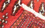 Runner Turkaman Rug - 100 x 50 cm - red