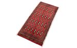 Runner Turkaman Rug - 100 x 50 cm - red