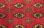 Runner Turkaman Rug - 100 x 50 cm - red