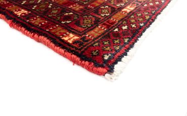 Runner Turkaman Rug - 100 x 50 cm - red