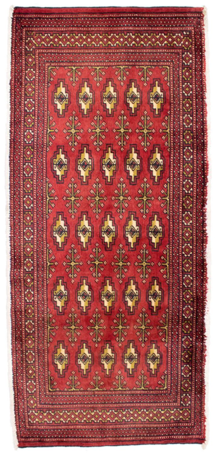 Turkaman Rug - 130 x 60 cm - red