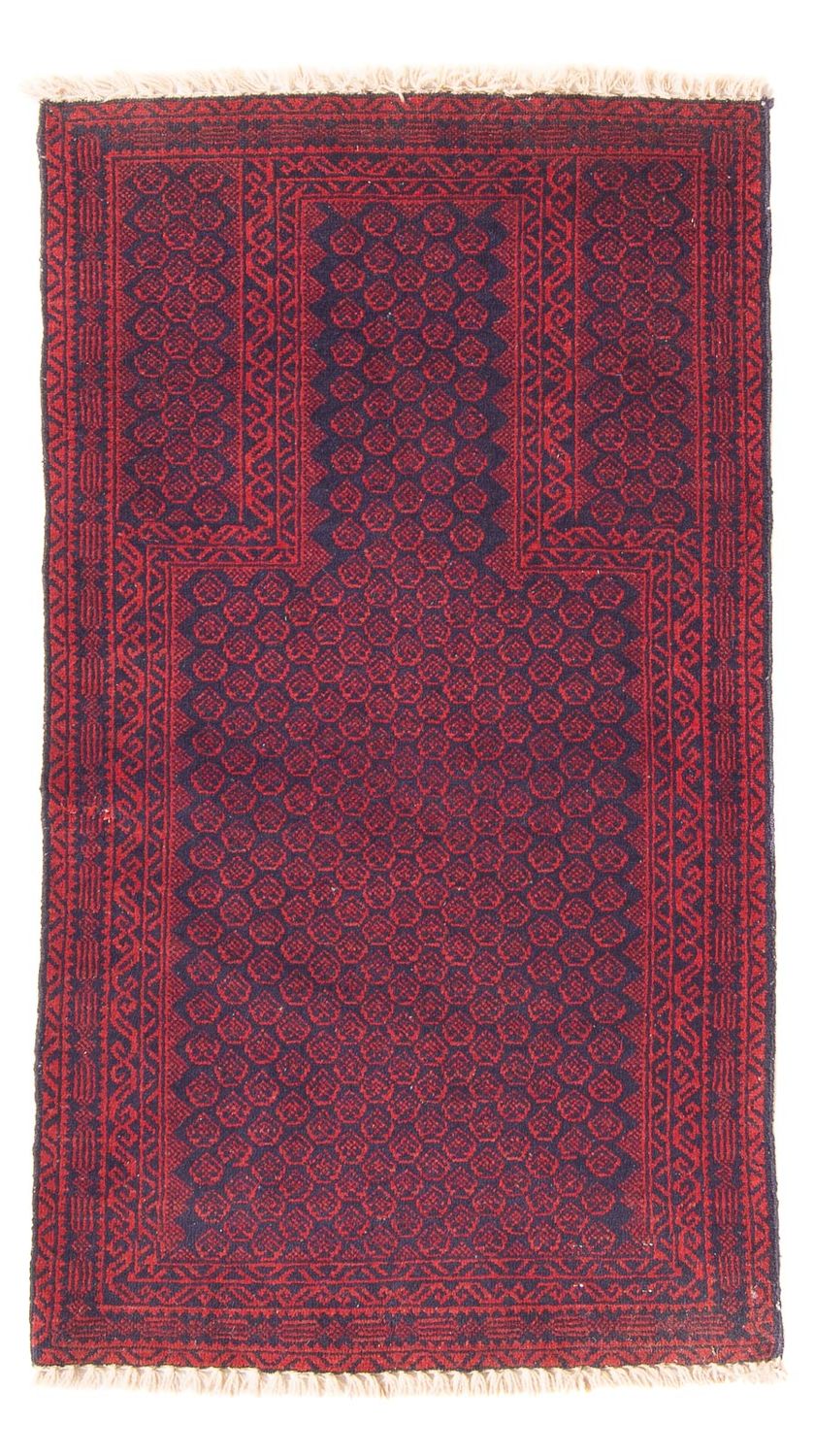 Belutsch Rug - Prayer Rug - 140 x 76 cm - blue