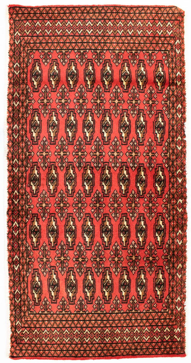 Turkaman Rug - 130 x 60 cm - red