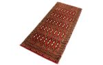 Turkaman Rug - 130 x 60 cm - red