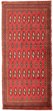 Turkaman Rug - 130 x 60 cm - red